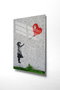 Wallity Cuadro Decorativo de Banksy 50 x 70 cm Multicolor